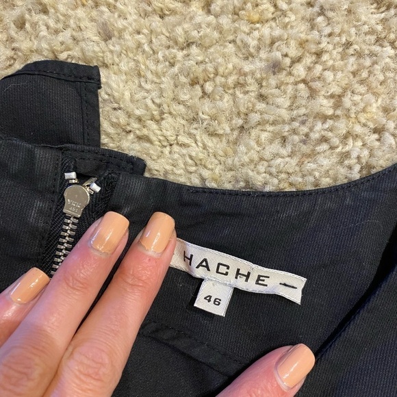 Hache Black Sheath Dress - Picture 5 of 9